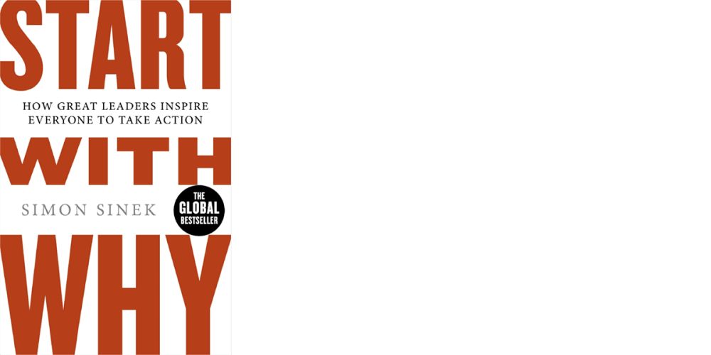 Book cover of 'Start With Why' by Simon Sinek